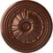 Ekena Millwork Alexa Ceiling Medallion (Fits Canopies up to 2 7/8"), Hand-Painted Copper Penny, 20 1/2"OD x 1 7/8"P CM20ALCPS - alternate 1
